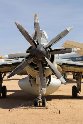 FAIREY Gannet (N1350X) - Fairey Gannet AEW3 Airborne Radar at Pima Air and Space Museum, Tucson, AZ, 17 May 14.