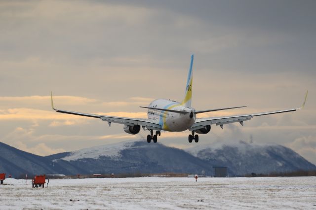 Boeing 737-700 (JA14AN) - January 26th 2022:HND-HKD.