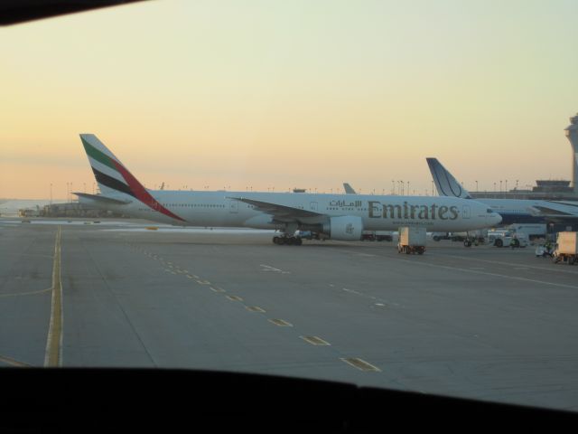 BOEING 777-300 (A6-ECE) - EK202 diverted to ORD from JFK