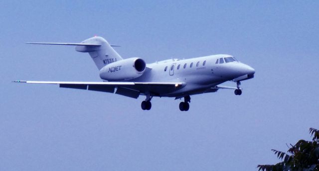 Cessna Citation X (N753XJ) - On final is this 1998 Cessna Citation 750 in the Spring of 2020. Last Photographed by this member 8 years ago.