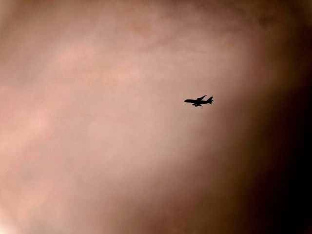 Airbus A380-800 (A6-EDD) - Clearing the dark clouds: Emirates 434 to Brisbane passing bad weather.