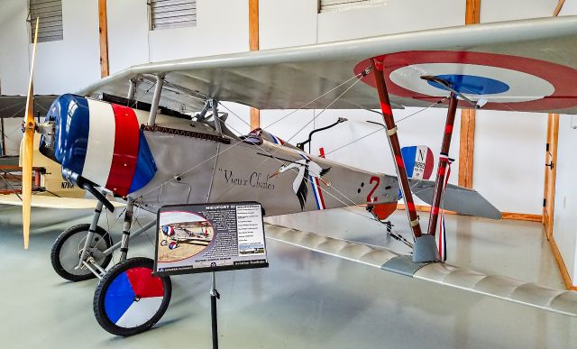 Cessna Skyhawk (N892) - BEACH ALBERT N892 Nieuport XI c/n 680 (1994 Replica) - Military Aviation Museumbr /Virginia Beach Airport (42VA)br /Monica E. Del Corobr /TDelCorobr /October 1, 2016