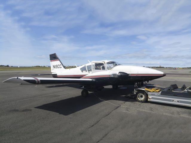 Piper Aztec (N19CC) - 22 July 2015.