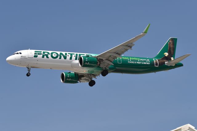 Airbus A321neo (N604FR) - 23L 04-23-25