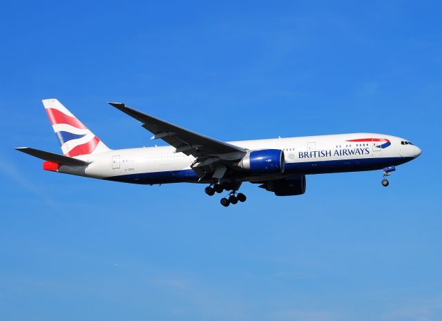 BOEING 777-200LR (G-ZZZC) - Taken from the threshold of 29L