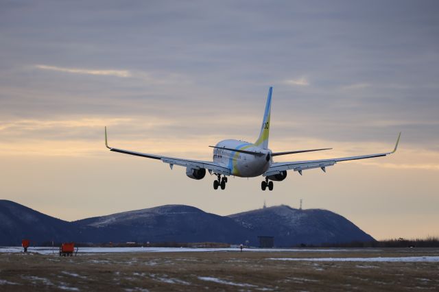 Boeing 737-700 (JA07AN) - January 16th 2022:HND-HKD.