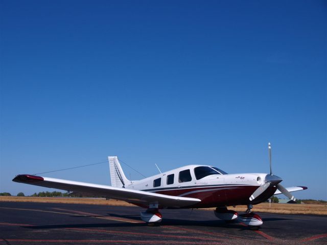 Piper Saratoga (VH-BXT) - On the tarmac at Darwin International Airport