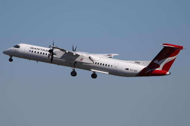 de Havilland Dash 8-400 (VH-QOI) - on 13 August 2019