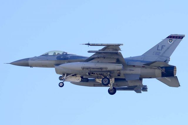 Lockheed F-16 Fighting Falcon (97-0112) - Republic of Singapore Air Force Lockheed-Martin F-16CJ Block 52 Fighting Falcon 97-0112 of the 425th Fighter Squadron Black Widows participating in Forging Sabre Exercise.