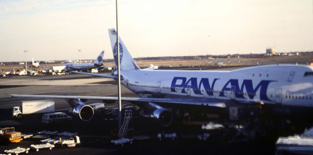 BOEING 747-100 (N744PA) - Clipper Ocean Pearl at JFK -1985