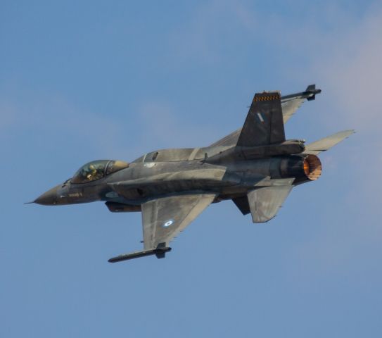 Lockheed F-16 Fighting Falcon — - Hellenic Air force F16 Falcon over the Fairfor skies of RIAT '18