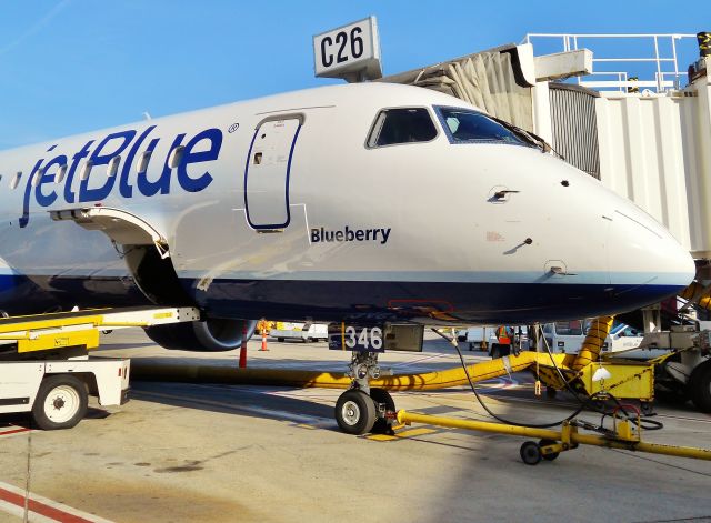 Embraer ERJ-190 (N346JB) - Blueberry or my Blackberry ?