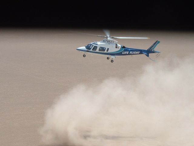 SABCA A-109 (N79RZ) - Atacama desert (Chile). Demo flight.