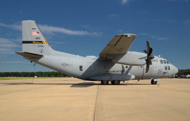 ALENIA Spartan (C-27J) (09-2716) - Photographed on a beautiful July day at Martin State Airport.