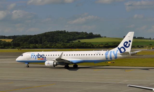 Embraer ERJ-190 (G-FBEK) - Flybe Embraer ERJ-195LR G-FBEK in Edinburgh