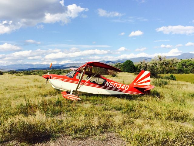 CHAMPION Sky-Trac (N50340) - Backcountry at Double Circle Ranch, AZ