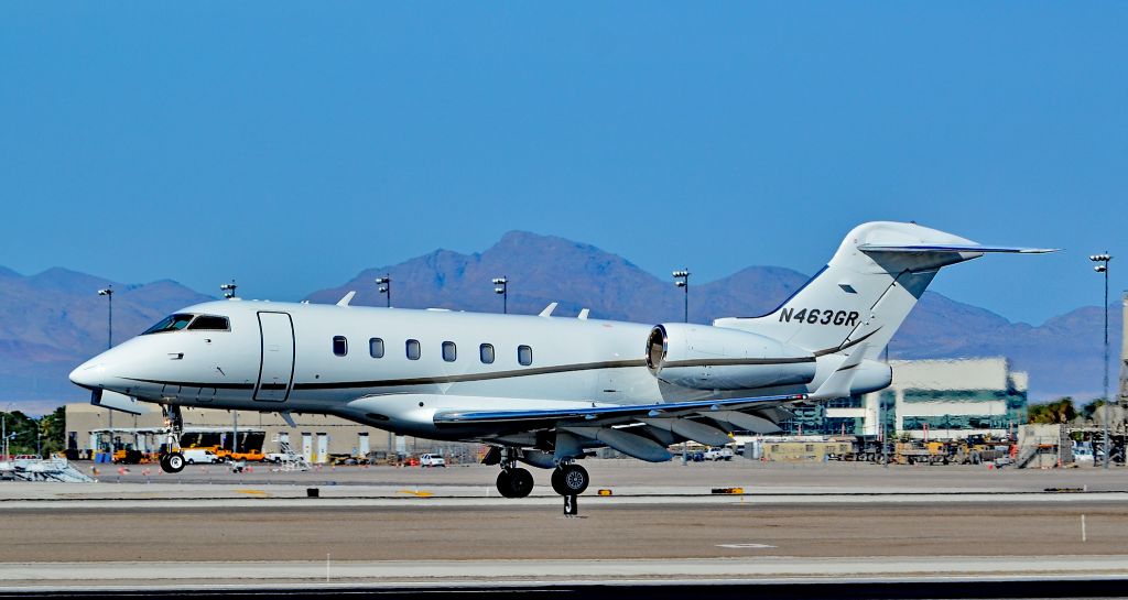 Bombardier Challenger 300 (N463GR) - N463GR 2011 BOMBARDIER  BD-100-1A10 Challenger 300  s/n 20316 - Las Vegas - McCarran International (LAS / KLAS)br /USA - Nevada, March 16, 2016br /Photo: Tomás Del Coro