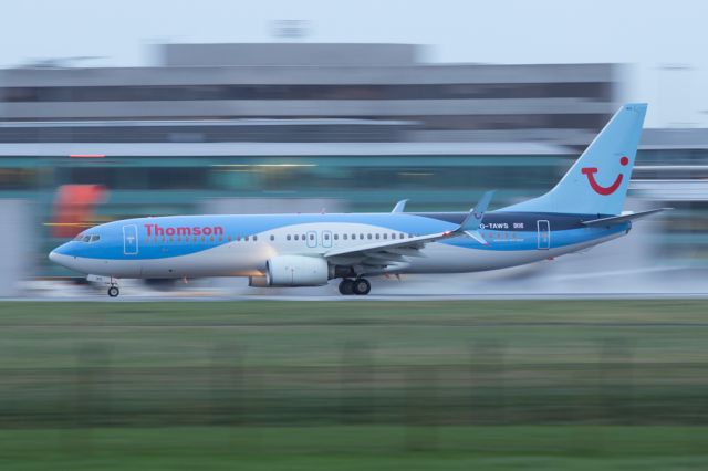 Boeing 737-800 (G-TAWS) - TOM388 off to Marrakesh