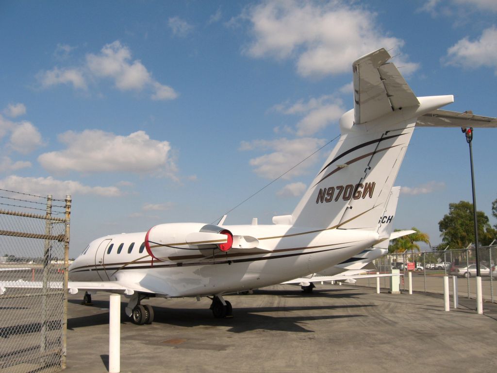 Cessna Citation III (N970GW) - Parked at KSNA