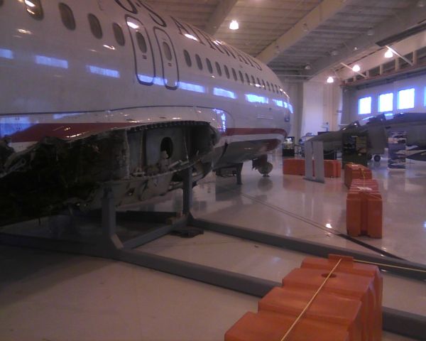 — — - This is the aircraft that went into the Hudson.  It is in the air museum in Charlotte, NC.