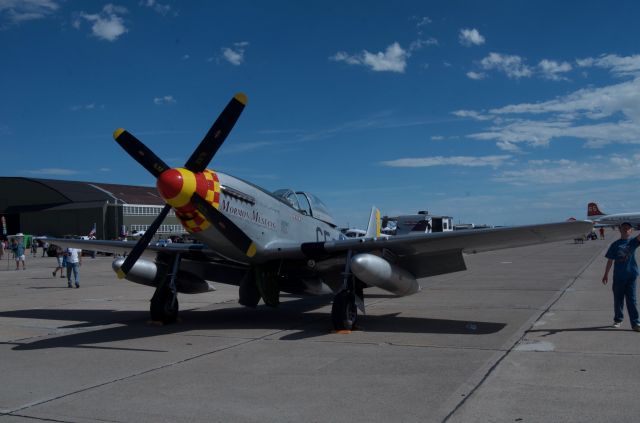 North American P-51 Mustang (N551BJ) - A old picture from my archives. Wendover Airshow, can’t rember the year. br /Best viewed in full 