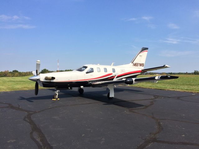 Socata TBM-850 (N651WB)