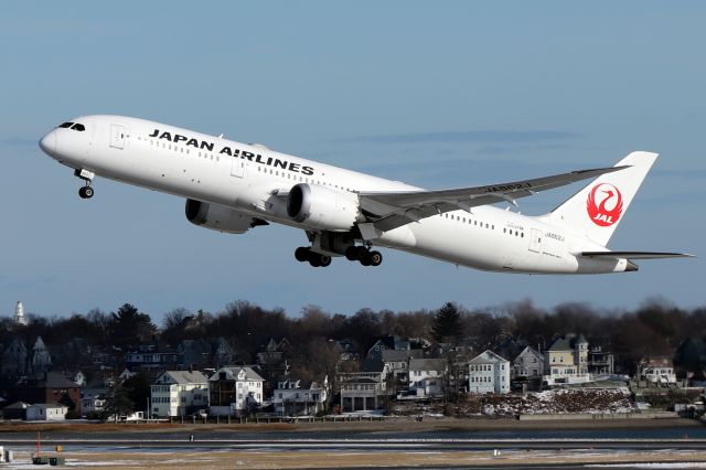 Boeing 787-8 (JA862J) - 'Japanair 7' departing on 33L