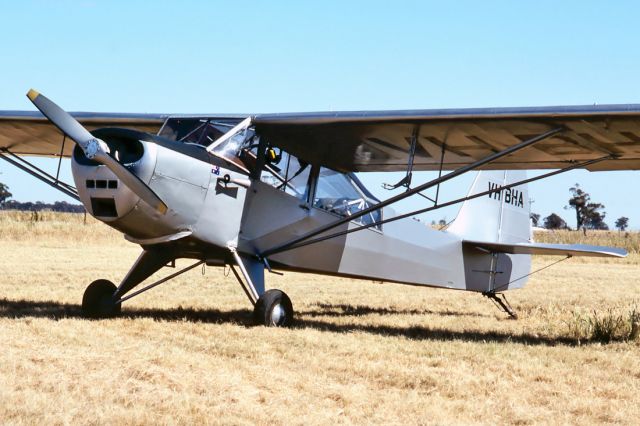 VH-BHA — - AUSTER J AUSTER Mk5 ALPHA - REG : VH-BHA (CN 881) - ST ARNAUD VIC AUSTRALIA - YSTA 8/11/1987