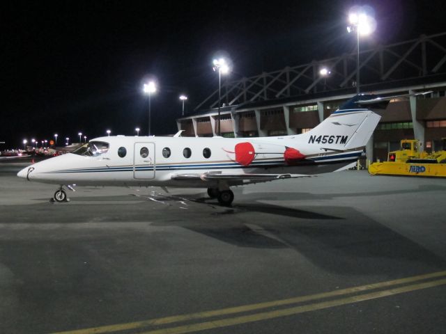 Beechcraft Beechjet (N456TM) - At Boston-Logan.