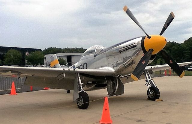 North American P-51 Mustang (N251JC) - The "Brat III" at Manassas (HEF) Feb 22, 2013