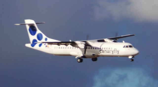 EC-LZR — - EC-LZR CanaryFly ATR 72-202 LPA/GCLP Spotting