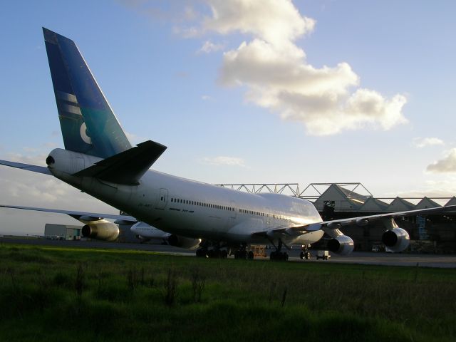 Boeing 747-400 (ZK-NBT) - Sad to see only a few Air New Zealand 747 400s left now. Taken March 17, 2012 Air New Zealand only have two operating and they are slowly on thier way out too.