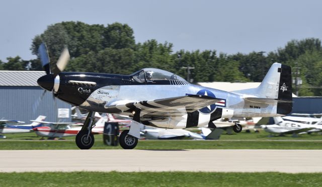 North American P-51 Mustang (N51HY) - Airventure 2017