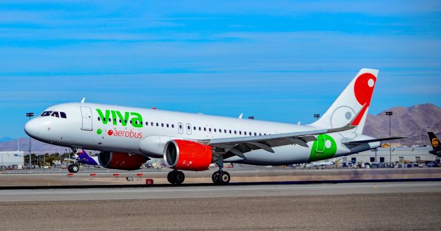 Airbus A320 (XA-VIF) - XA-VIF Viva Aerobus Airbus A320-271N s/n 8335 - Las Vegas - McCarran International (LAS / KLAS)br /USA - Nevada,  January 28, 2019br /Photo: TDelCoro