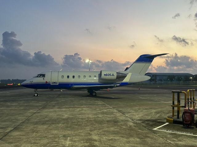 N605JL — - At Singapore Seletar airport. 23-JUN-2023.