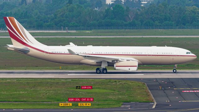 Airbus A330-200 (VP-BHD) - Big Business Jet from Saudi Basic Industries.