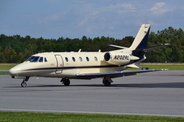 Cessna Citation Excel/XLS (N202RL) - AMERICAN FLIGHT LEASING LLC (Vision Wheel) at KJQF - 9/26/18