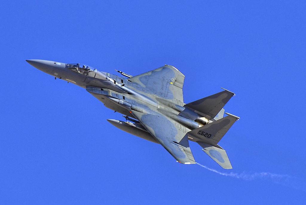 McDonnell Douglas F-15 Eagle (78-0520) - Red Flag, Nellis AFB, NV - 78-0520 F-15C Eagle - TDelCorobr /Red Flag 14br /January 27, 2013