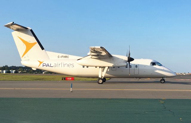 de Havilland Dash 8-100 (C-FHRC) - PAL Airlines Dash8 08-20-17