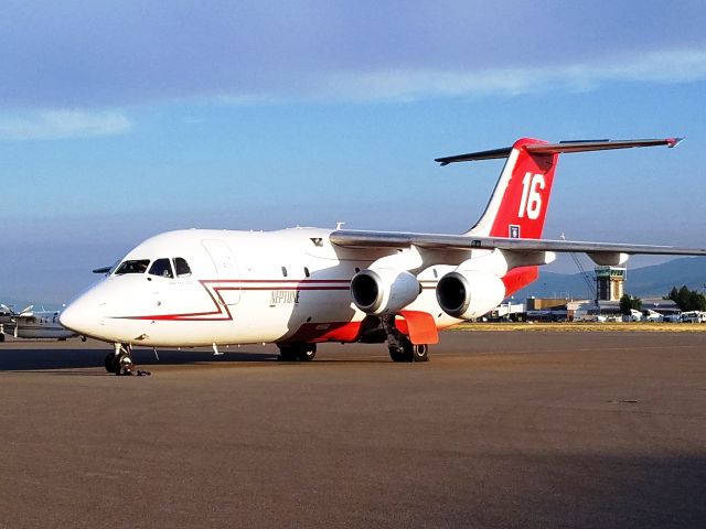 British Aerospace BAe-146-200 (N478NA) - Neptune Aviation Tanker 16