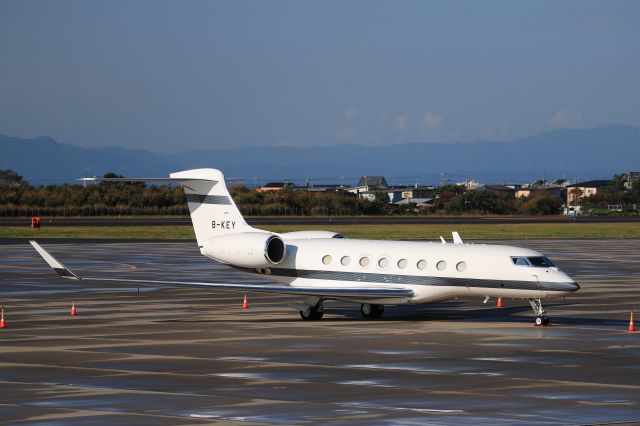 Gulfstream Aerospace Gulfstream G650 (B-KEY) - September 30th 2017:MetroJet B-KEY Gulfstream Aerospace G-650