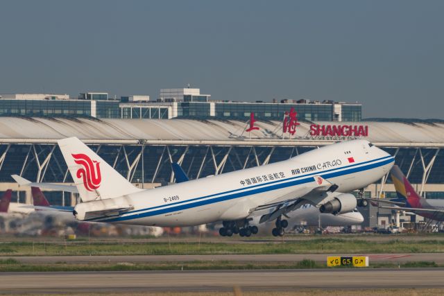 Boeing 747-400 (B-2409) - CAO1053 PVG-ANC 19.5.2