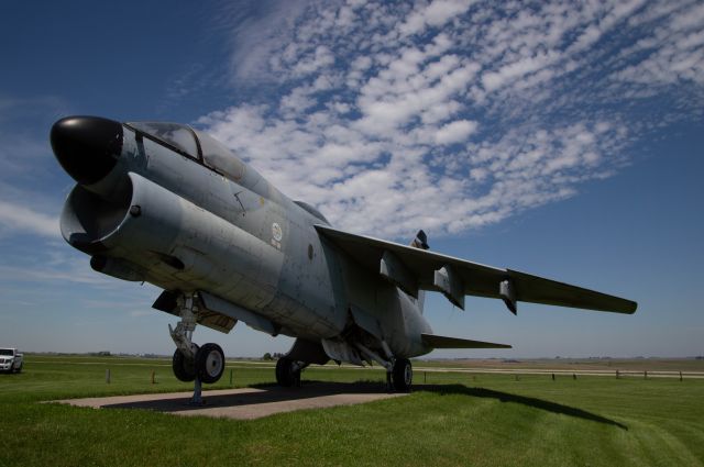 LTV F-8 Crusader (N72213) - At the Iowa Aviation Museum in Greenfield, Iowa sits a former Iowa Air National Guard F8A.  Photo taken June 2, 2020 with Nikon D3200 at 18mm.