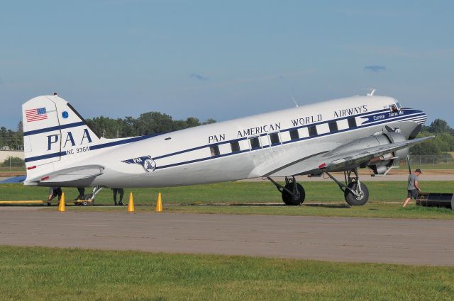 Douglas DC-3 (NC33611) - Air Venture July 3oth, 2016.