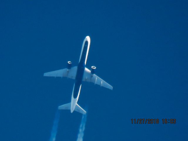 Boeing 757-200 (N649DL) - Cleveland Cavaliers private Delta heading to OKC. 