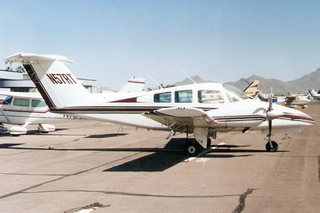 Beechcraft Duchess (N57RT) - Seen here in Oct-98.