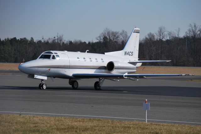 North American Sabreliner (N4CS) - Concord Regional Airport (Concord, NC) - 2/9/09