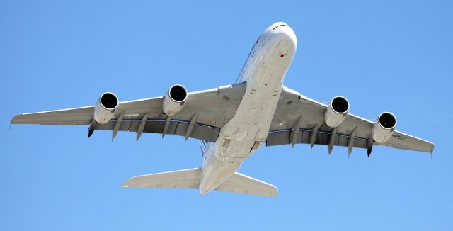 Airbus A380-800 (F-HPJJ) - Departure off of 28R, AF # 83  to CDG  07-11-2015br / 