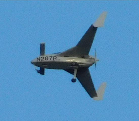 Beechcraft 35 Bonanza (N287R) - Cozy Mk IV over the Willamette Valley in Oregon 20th June 2021.