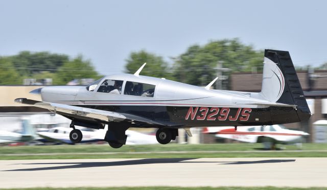 Mooney M-20 Turbo (N329JS) - Airventure 2017